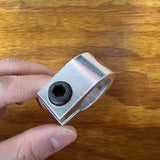 ACS SEAT POST CLAMP SILVER FITS OLD SCHOOL SUNTOUR REDLINE GT HUTCH VINTAGE NOS