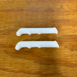 SCHWINN STINGRAY WHITE LEVER COVERS FIT COTTON PICKER & OTHERS NOS