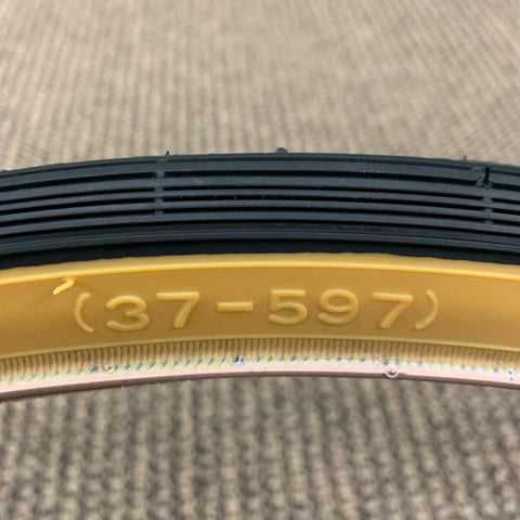BICYCLE TIRE FOR SCHWINN VARSITY 26 X 1-3/8 1-1/4 S-6 GUM WALL FIT MANY SCHWINN