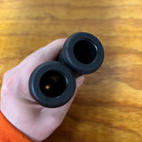 PRE WAR BICYCLE POINTED GRIPS STYLE BLACK FITS DAYTON HIGGINS & OTHERS NEW
