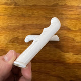 COTTON PICKER HANDLE BAR BRAKE LEVER COVERS FOR SCHWINN STINGRAY BIKES WHITE