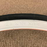 BICYCLE TIRE FIT SCHWINN TRAVELER 26 X 1-3/8 X 1-1/4 S-6 RARE WHITE WALL