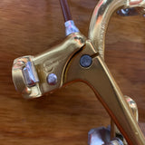 VINTAGE NOS BMX DIA COMPE 1080 REAR BRAKE WITH LEVER ANODIZED GOLD 1983