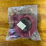 BICYCLE HANDLE BAR TAPE & PLUGS RED CLOTH HUNT WILDE FIT SCHWINN VARSITY OTHERS NOS