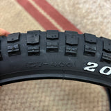 BMX TIRES MOTOCROSS - GRIP 20 X 2.125 FITS OLD SCHOOL BMX SCHWINN GT & OTHERS