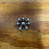 SCHWINN FENDER RIVETS / BOLT NUTS FENDER STRUTS NOS