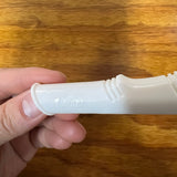 COTTON PICKER HANDLE BAR BRAKE LEVER COVERS FOR SCHWINN STINGRAY BIKES WHITE