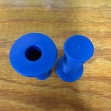 BICYCLE BMX GRIPS BLUE FITS SCHWINN HUFFY SEARS RAT ROD BIKES & OTHERS NOS