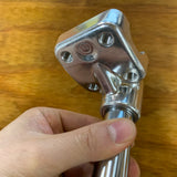 NOS BMX SR MS-422 STEM NECK NEW ORIGINAL 80S SILVER OLD SCHOOL