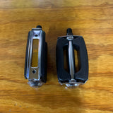 BICYCLE BOW PEDALS FOR HUFFY SEARS AMF ROADMASTER SCHWINN BIKES 1/2" THREAD