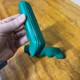 FLEX GRIPS MODEL C GREEN WATERFALL STYLE 3/4" ID FOR TRICYCLE BIKES & OTHERS NOS