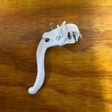 1989 FRONT WHITE OLD SCHOOL BMX MX LEE CHI BRAKE LEVER FIT DYNO SKYWAY GT OTHERS