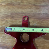 OLD SCHOOL RED BMX CHAINRING 110 BCD SPIDER STYLE FITS SUGINO SUNTOUR GT & OTHERS NEW