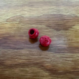CROWN BICYCLE TIRE VALVE CAPS RED FITS SCHWINN STINGRAYS & OTHERS VINTAGE