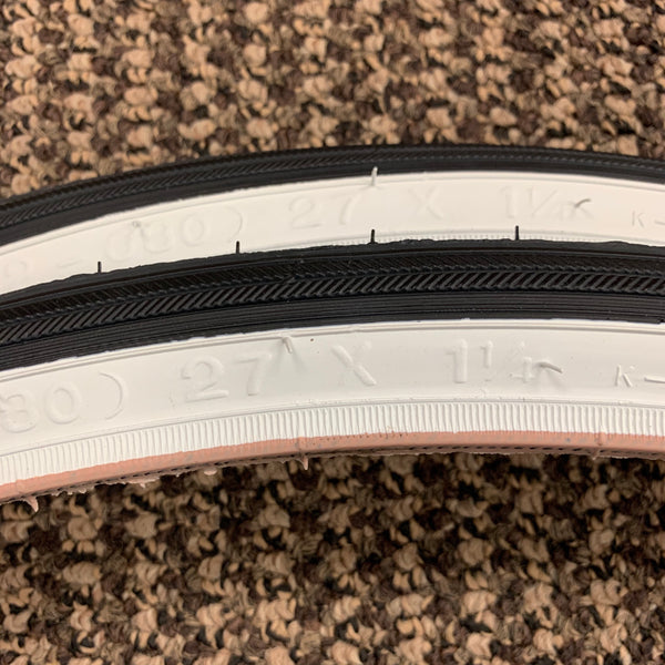 BICYCLE TIRES 27 X 11/4 WW FIT SCHWINN SUBURBAN CONTINENTAL ROAD BIKE