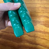 FLEX GRIPS MODEL C GREEN WATERFALL STYLE 3/4" ID FOR TRICYCLE BIKES & OTHERS NOS