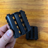 TRICYCLE PEDAL CAR PEDAL BLOCKS PLASTIC OLD SCHOOL 3/8 NOS
