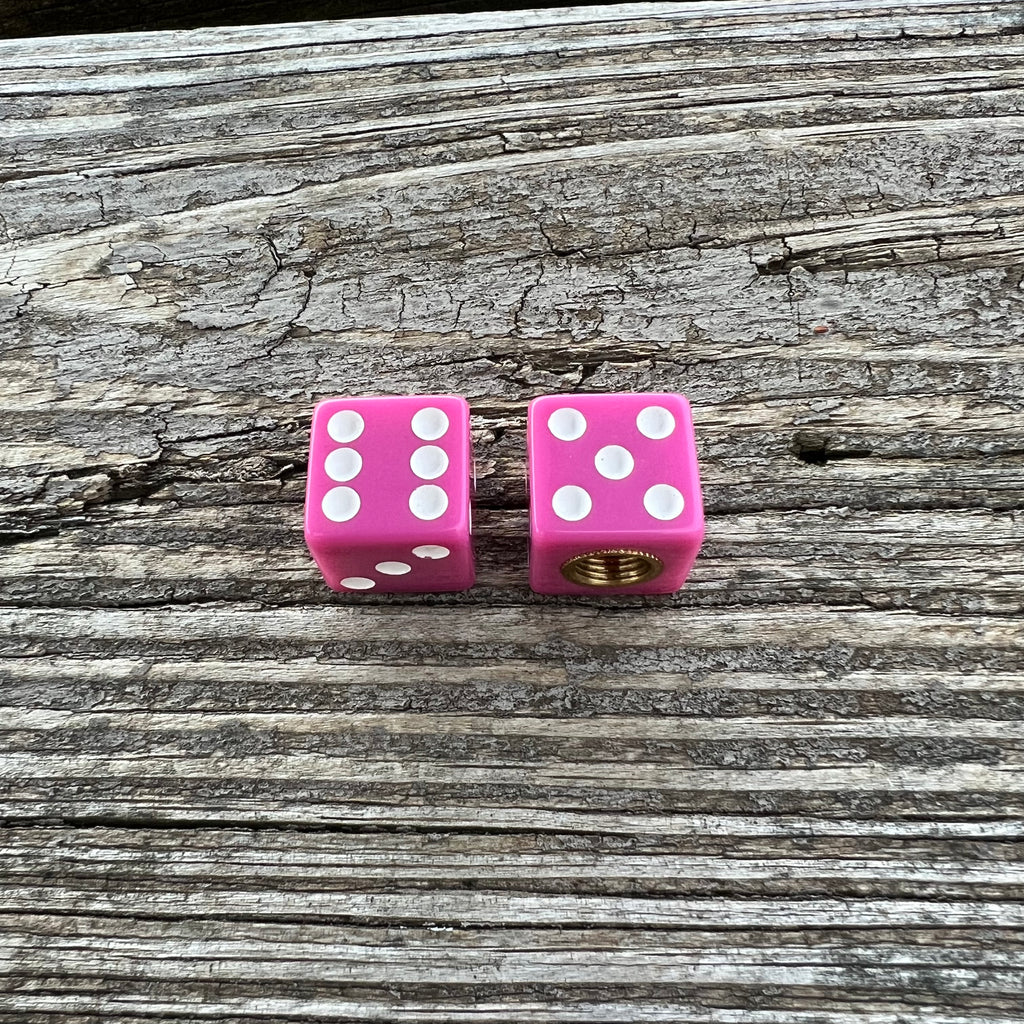 Bmx dice valve sales caps