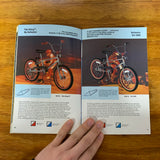 1980 2ND EDITION SCHWINN BICYCLE & ACCESSORIES CATALOG BOOK ROAD STING BMX NOS