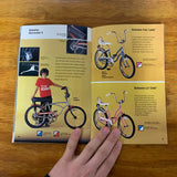 1980 2ND EDITION SCHWINN BICYCLE & ACCESSORIES CATALOG BOOK ROAD STING BMX NOS