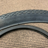 BICYCLE TIRES FIT SCHWINN CORVETTE JAGUAR TYPHOON FLEET 26 X 1-3/4 S-7 NEW BLACK