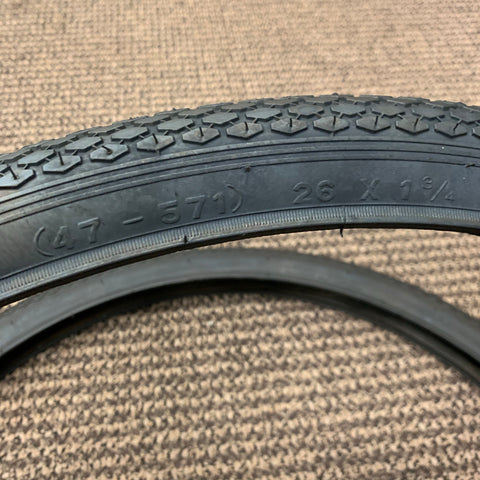 schwinn corvette bicycle parts BICYCLE TIRES FIT SCHWINN CORVETTE JAGUAR TYPHOON FLEET 26 X 1-3/4 S-7 – Bicycle Heaven