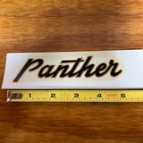 SCHWINN PANTHER BICYCLE CHAIN GUARD DECAL AUTHENTIC NOS
