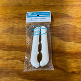 COTTON PICKER HANDLE BAR BRAKE LEVER COVERS FOR SCHWINN STINGRAY BIKES WHITE