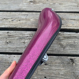 BICYCLE BANANA SEAT PURPLE METAL FLAKE FITS SCHWINN AMF SEARS HUFFY & OTHERS NOS
