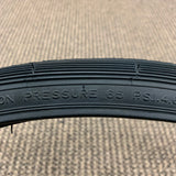 BICYCLE TIRE BLACK WALL FITS SCHWINN 26 X 1-3/8 X 1-1/4 S-6 RARE NEVER USED