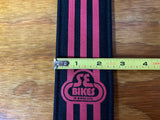 SE BIKES LIFE BMX PAD SET BLACK & RED FITS SE BIKES & OTHERS NEW