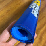 OLD SCHOOL TEAM MURRAY X24C BLUE BMX BIKE FRAME TOP TUBE PAD VINTAGE NOS