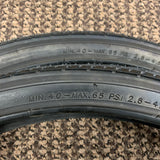 BICYCLE TIRES 22 X 1.75 FITS UNICYCLE SCHWINN OTHERS NEW