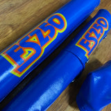OLD SCHOOL BMX BICYCLE PADS BLUE FS250 VINTAGE SET NOS