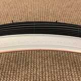 BICYCLE TIRE FIT SCHWINN TRAVELER 26 X 1-3/8 X 1-1/4 S-6 RARE WHITE WALL