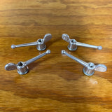 4 NOS GB UK849720 BICYCLE 3/8" X 26 THREAD WING AXLE NUTS SCHWINN WHEEL RIM HUB