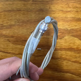 OLD SCHOOL BMX CLEAR REAR BRAKE CABLES FITS MONGOOSE CALIFORNIAN NOS