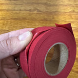 BICYCLE HANDLE BAR TAPE & PLUGS RED CLOTH HUNT WILDE FIT SCHWINN VARSITY OTHERS NOS