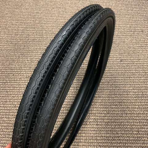BICYCLE TIRES 24 X 1.75" FITS SEARS HUFFY ROADMASTER ROAD / MIDDLE WEIGHT NEW