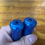 VINTAGE BLUE TRICYCLE GRIPS 5/8" ID. 4-5/8" LONG FIT ELGIN AMF HUFFY COLSON NOS