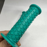 BICYCLE GREEN GRIPS FITS BMX SCHWINN HUFFY MURRAY GIRLS OTHERS NOS
