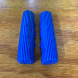 BICYCLE GRIPS BLUE FOR SCHWINN HUFFY SEARS MURRAY & OTHERS NEW