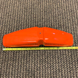 VINTAGE MURRAY MX FRONT FENDER ORANGE NOS