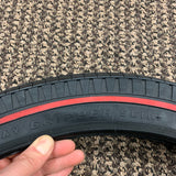 SCHWINN APPLE KRATE GRIPPER SLIK RED LINE TIRE NEVER USED WITH TUBE