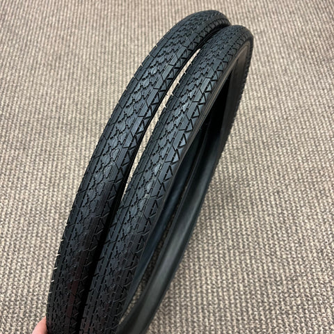 BICYCLE TIRES 26 X GOOD YEAR TREAD BLACK WALL FITS SCHWINN