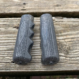 BICYCLE GRIPS CLEAR GLITTERS BLACK FOR SCHWINN HUFFY SEARS MURRAY & OTHERS NEW
