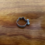 SHIFTER DOUBLE CABLE CLAMP FITS SCHWINN STINGRAYS KRATE FASTBACK & OTHERS MINT