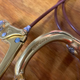 VINTAGE NOS BMX DIA COMPE 1080 REAR BRAKE WITH LEVER ANODIZED GOLD 1983