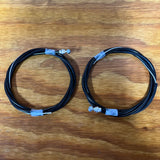 BMX OLD SCHOOL BLACK BRAKE CABLES SET FITS REDLINE RL20 HARO MASTER FST GT DYNO