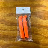 ORANGE KRATE HANDLE BAR BRAKE LEVER COVERS FOR SCHWINN STINGRAY BIKES & OTHERS